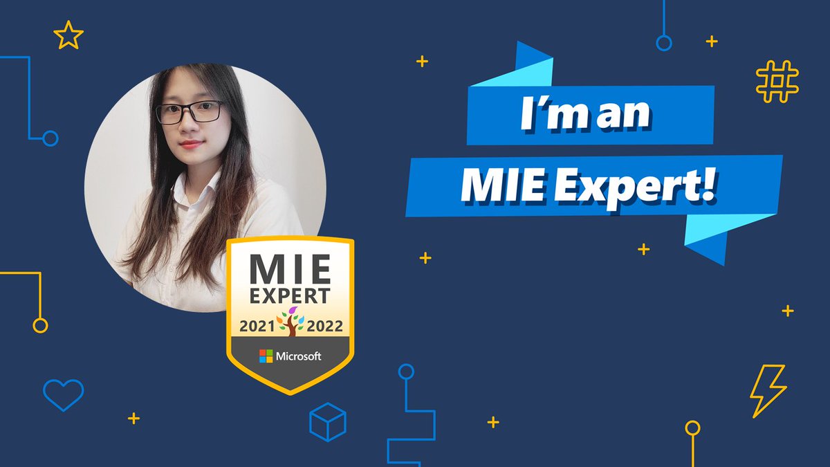 This year will be awe-inspiring. So excited to be selected as an MIE Expert for 2021-2022 #MIE1198 #MicrosoftEdu #MIEExpert.