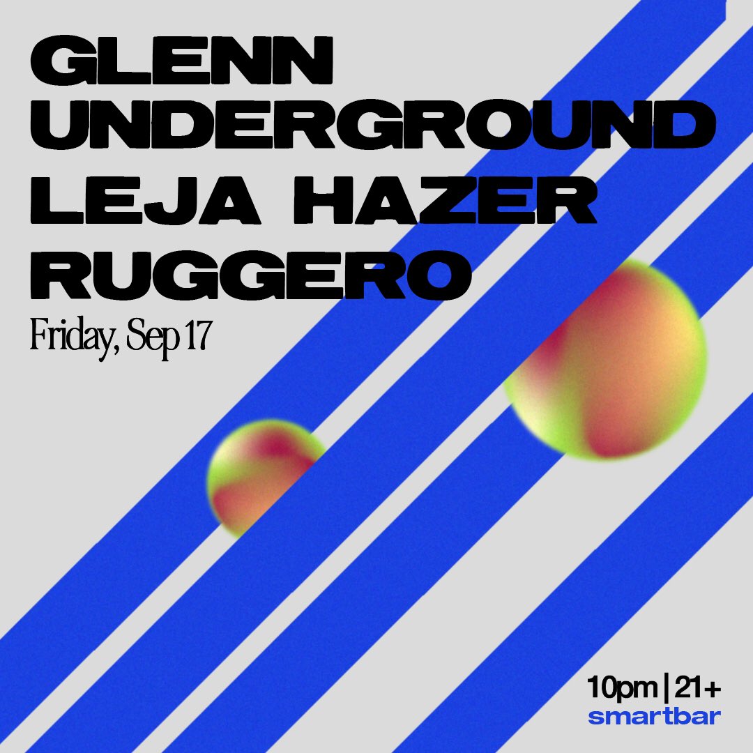 Playground_Chi's tweet image. September 17th @SmartBar !! Rollin deep with the crew ❤️