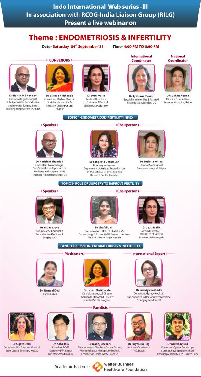 Dr Harish Bhandari (@reprodocleeds) on Twitter photo Another great interaction between the east and the west! Well done and huge congratulations to all the faculty for some thought provoking discussions on ‘#Endometriosis associated #Infertility’ <a href="/RCObsGyn/">RoyalCollegeObsGyn</a> India Liaison Group, <a href="/leedsfertility/">CARE Fertility Leeds</a>, <a href="/Yadavjeve/">Yadava Jeve</a> Another great interaction between the east and the west! Well done and huge congratulations to all the faculty for some thought provoking discussions on ‘#Endometriosis associated #Infertility’ <a href="/RCObsGyn/">RoyalCollegeObsGyn</a> India Liaison Group, <a href="/leedsfertility/">CARE Fertility Leeds</a>, <a href="/Yadavjeve/">Yadava Jeve</a>