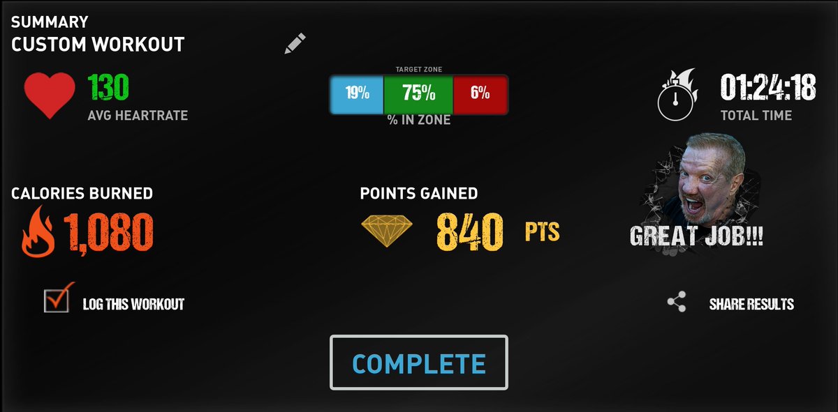 McMurphyman's tweet image. Sometimes you just got to make the day your own. Have a great weekend and enjoy the holidays. #ddpyogaworks #thisshitworks