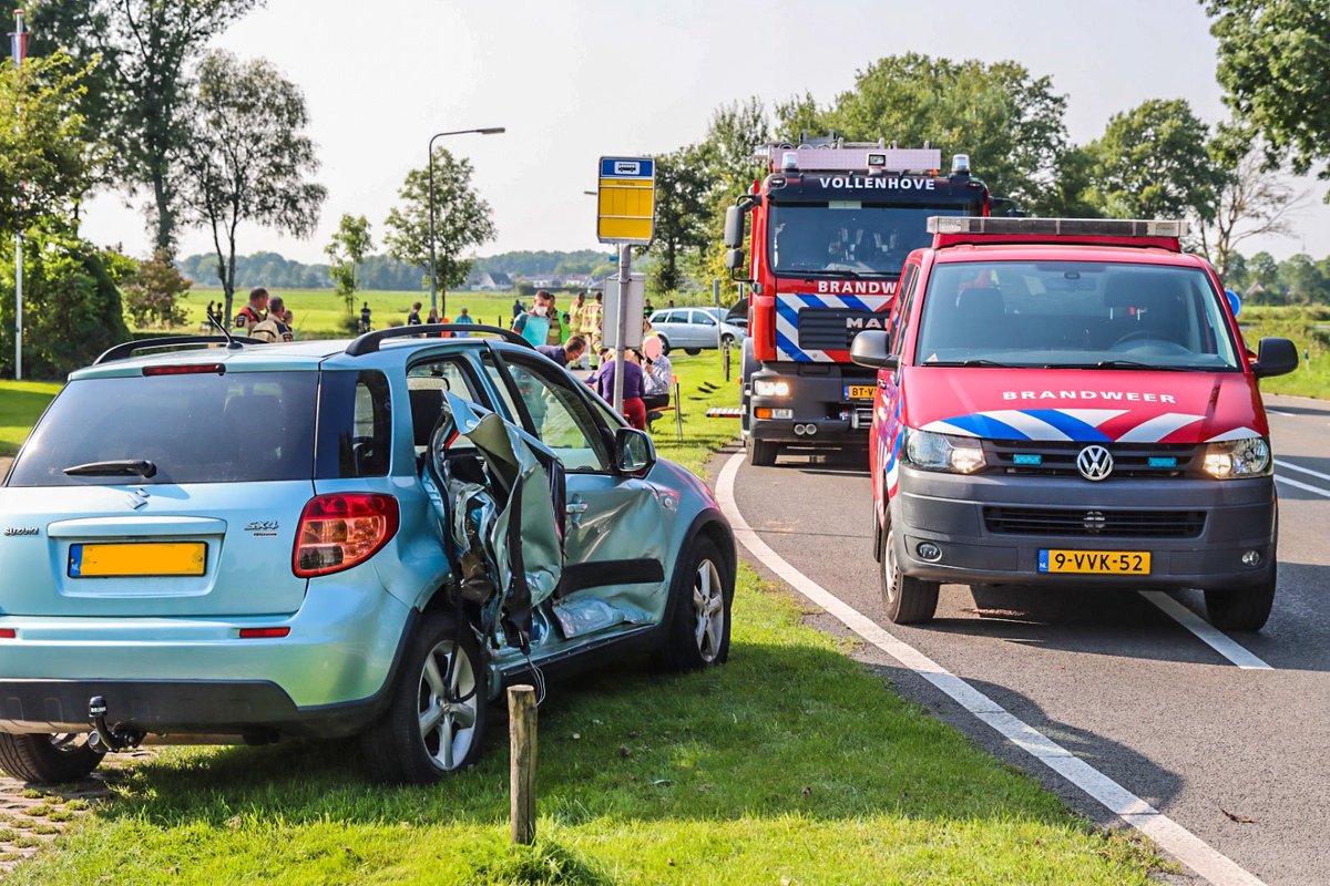 Melding aanrijding Vollenhove