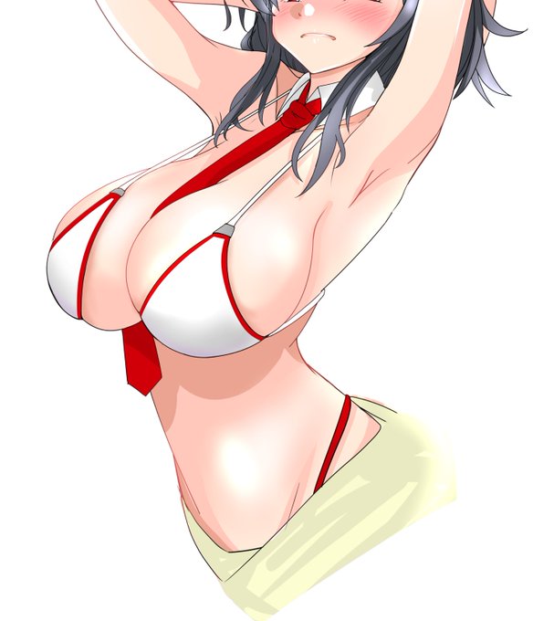 最終目標は「どたぷんっ」って効果音が聞こえるようなおっぱい描きたい('ω')φ 