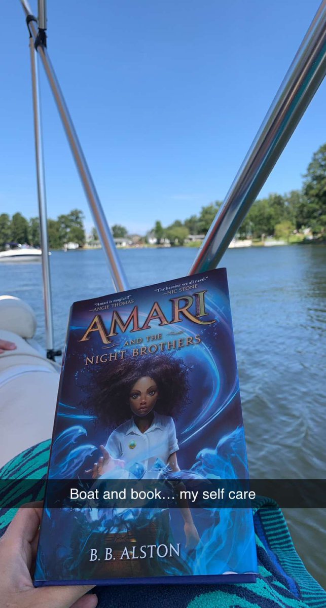 #selfcare is especially important right now. Super excited to check out <a href="/bb_alston/">B.B. Alston</a> hometown author. Thanks <a href="/sbrooks2587/">Suzanne Brooks ❤ Books</a> for the loaner! #booksarebest #lex1literacy