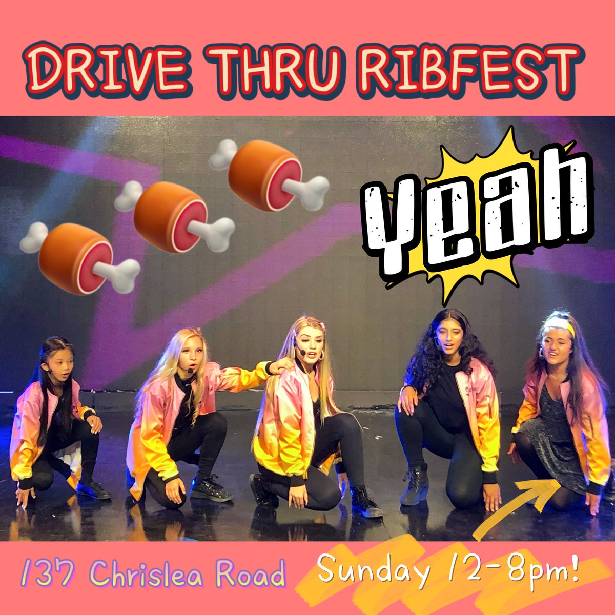 GirlPowRBand's tweet photo. 🔥Don’t forget!❤️‍🔥This weekend, Rotary Club Woodbridge will be hosting their second DRIVE THRU RIBFEST in support of the Pediatric Urgent Care Unit at Cortellucci Hosptial.💕And we will be there performing at Sunday 12pm to 8pm, it’s a three day festival! 🤩🤩🤩can’t wait!!❤️‍🔥 https://t.co/3WuGxWvfOu