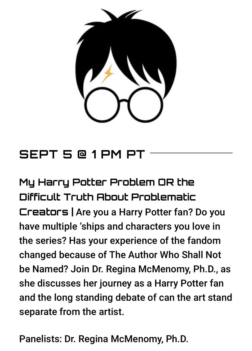 doclizz's tweet image. Hey people! I did a thing for #RoseCityComicCon!! Live tomorrow at 1pm PT! I’ll be in the chat to discuss My Harry Potter Problem! This kicks off the Countdown to the Con! Check out the other virtual panels being offered. 

rosecitycomiccon.com/countdown-to-t…