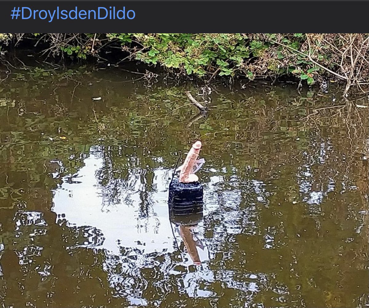 caitswildecake's tweet photo. Why is my hometown like this? #DroylsdenDildo https://t.co/dhiS482r39