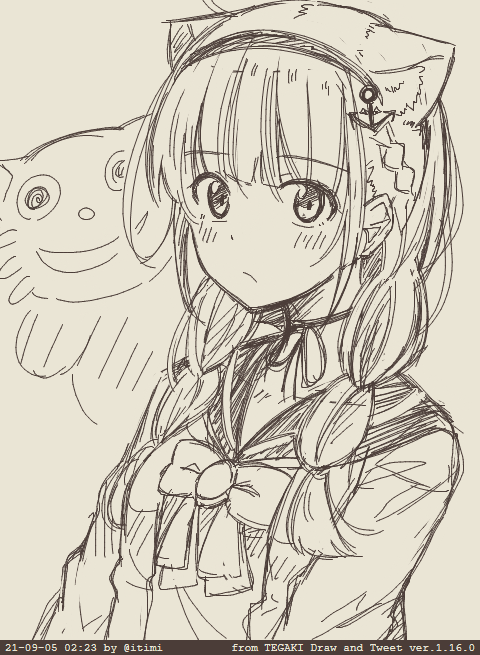(ΦωΦ) #tegaki_dt 