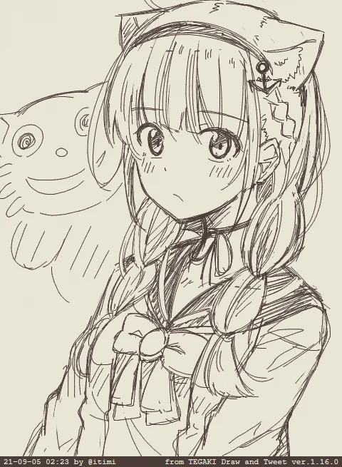 (ΦωΦ) #tegaki_dt 