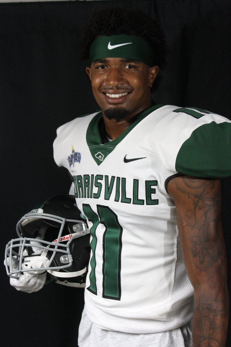MSCMustangs's tweet photo. FB: Congrats to @MorrisvilleFB Chaney and Britten on their first scoring TD in the 'Stang uni! #ReturnoftheHerd https://t.co/vI8CBNvxja