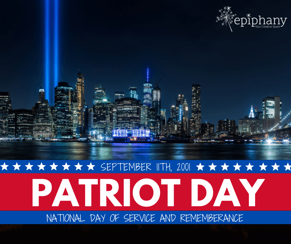 May we never forget those who lost their lives on this day, those who worked tirelessly in the days that followed on rescue and recovery efforts and those fighting the war on terror to protect us since then.