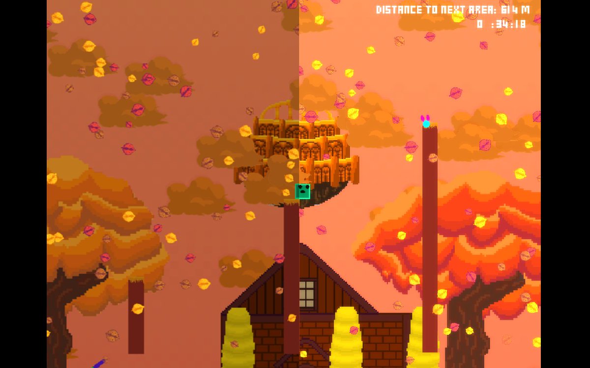 Before and after a bloom shader. Left or Right?
#gamedev #GameMaker #indiedev #indiegame #gamedevelopment #indiegamedeveloper #shaders #bloom 

Wishlist Slimefrog on Steam!
store.steampowered.com/app/1714680/Sl…