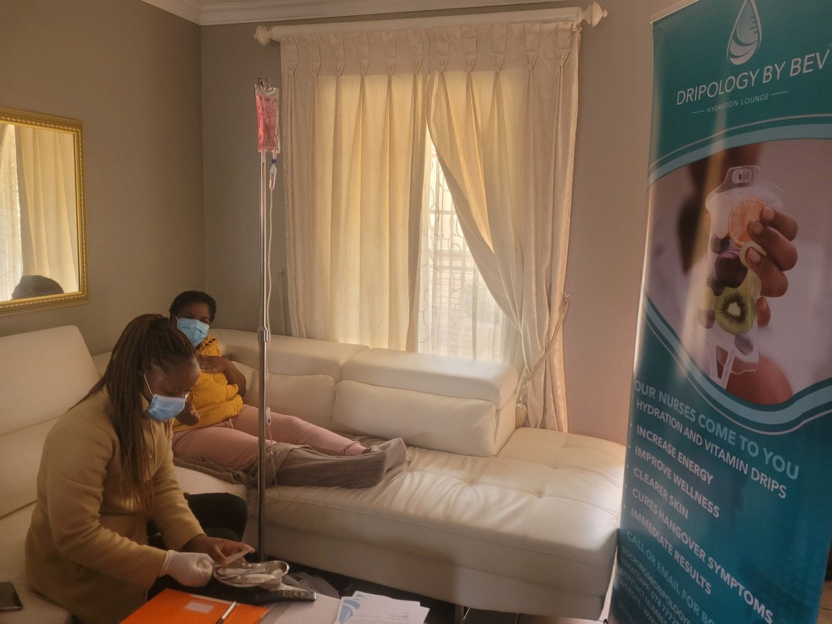 You book and we deliver in the comfort of your own home. Visit our website dripologybybev.co.za and choose the treatment you want. We are at your service 💉💧

<a href="/Bevstar7/">Beverly Maphangwa</a>