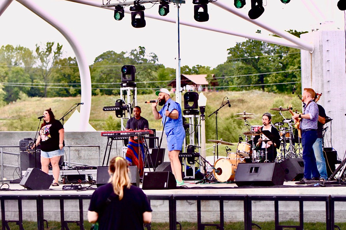 The Finesse is kicking off the festival on the Riviera Stage! 📷 <a href="/TilDeathPro/">Til Death Productions</a>