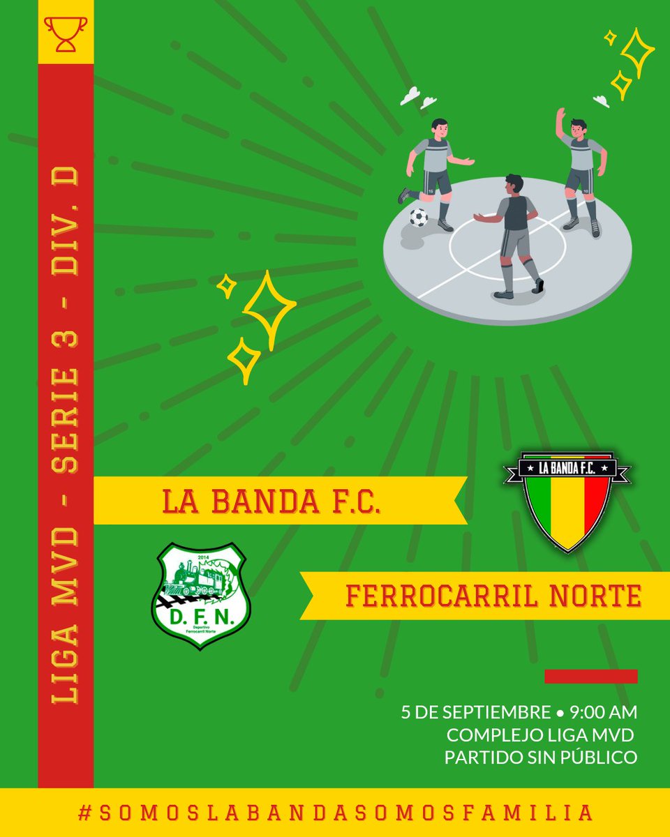 Otro domingo de fútbol con amigos 💪

#SomosLaBandaSomosFamilia