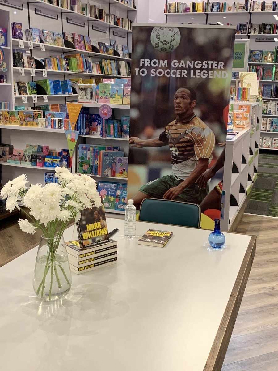 We had a book signing for soccer Legend, Mark Williams, at <a href="/ExclusiveBooks/">Exclusive Books</a> in <a href="/MallOfAfricaSA/">#MallOfAfrica</a>  and it was awesome! Make sure you buy his book 🔥🔥🔥