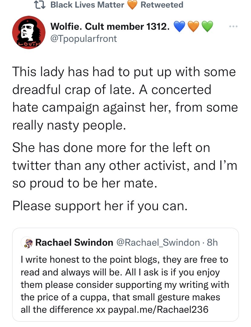 momentswithjoey's tweet photo. #WolfieAsks โWhy wonโt people back down to Rachael and worship her?๐ https://t.co/OC419O8Sh9