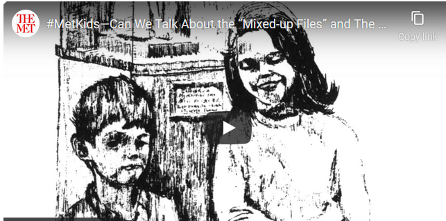RodriguezAMaria's tweet photo. Over a half-century ago, a girl and brother ran away to New York City in E.L. #Konigsburg's imaginary adventure 'Mrs. Basil E. #Frankweiler and Her Mixed-Up Files.'
Watch a video here: https://t.co/8LxHzgnprn
Read about it here: https://t.co/a9NpJNyT7Q https://t.co/gJ1P979b81