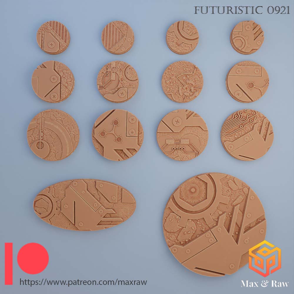 MaxRaw11's tweet photo. New Round bases set available!

#tabletopgames #boardgame #miniaturepainting #miniatures #DnD #WarhammerCommunity #40k https://t.co/luAoaY89Ii
