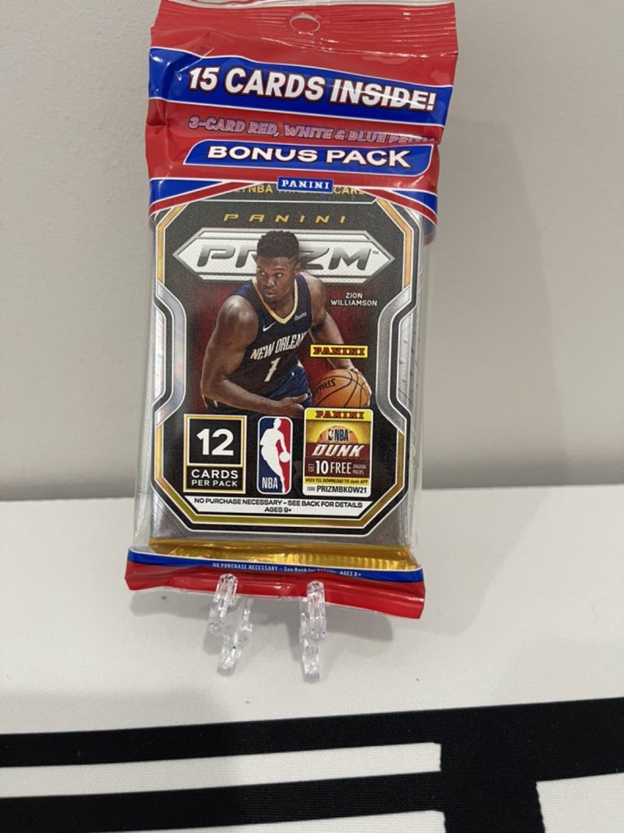 🔥Fast Break Fire Freebie🔥

Cost: FREE - Free S&amp;H.

2020-21 NBA Prizm Cello Pack

When does it end? September 5th - 1 PM Eastern

How do I enter? Follow, Like, Retweet this post.

Can I win more than once? Yes

Only reply to DM’s from this account.
