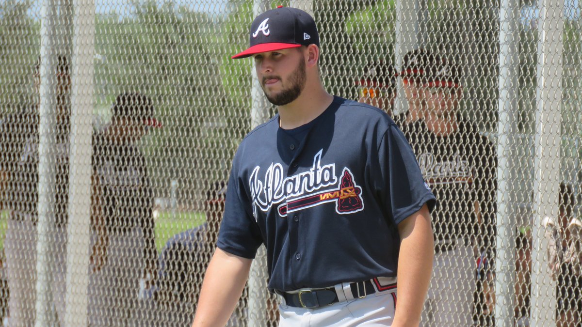 MLBPipeline's tweet image. Jared Johnson, the #Braves' No. 30 prospect, struck out 10 over 5 1/3 innings in the Florida Complex League today. 

Scouting report, tool grades and more: atmlb.com/3h1ntz8