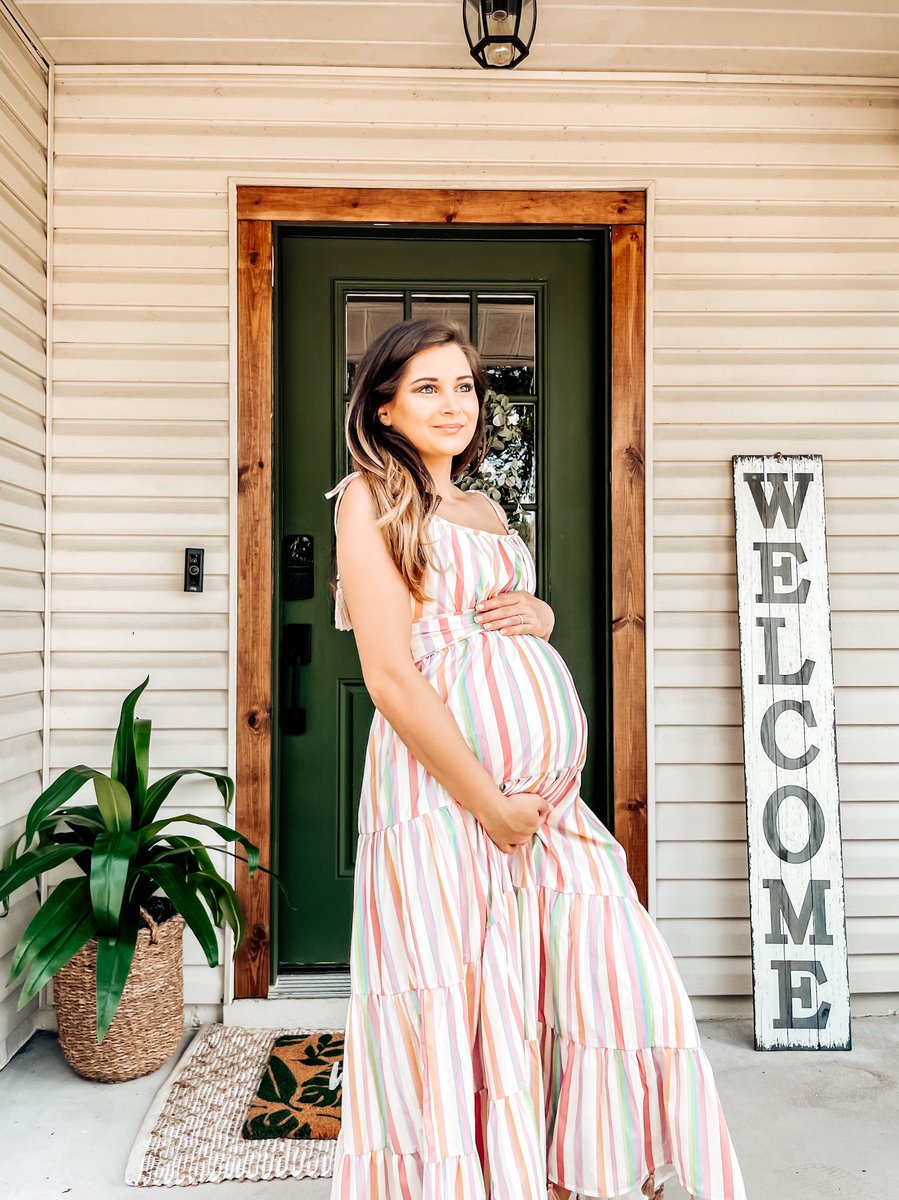 Alwaysbritty's tweet photo. I know I’m going to miss having a bump, but I cannot wait to meet this little babe. I’m just going to be soaking up the next month &amp; a half of this pregnancy! https://t.co/ZkfHTejOFO