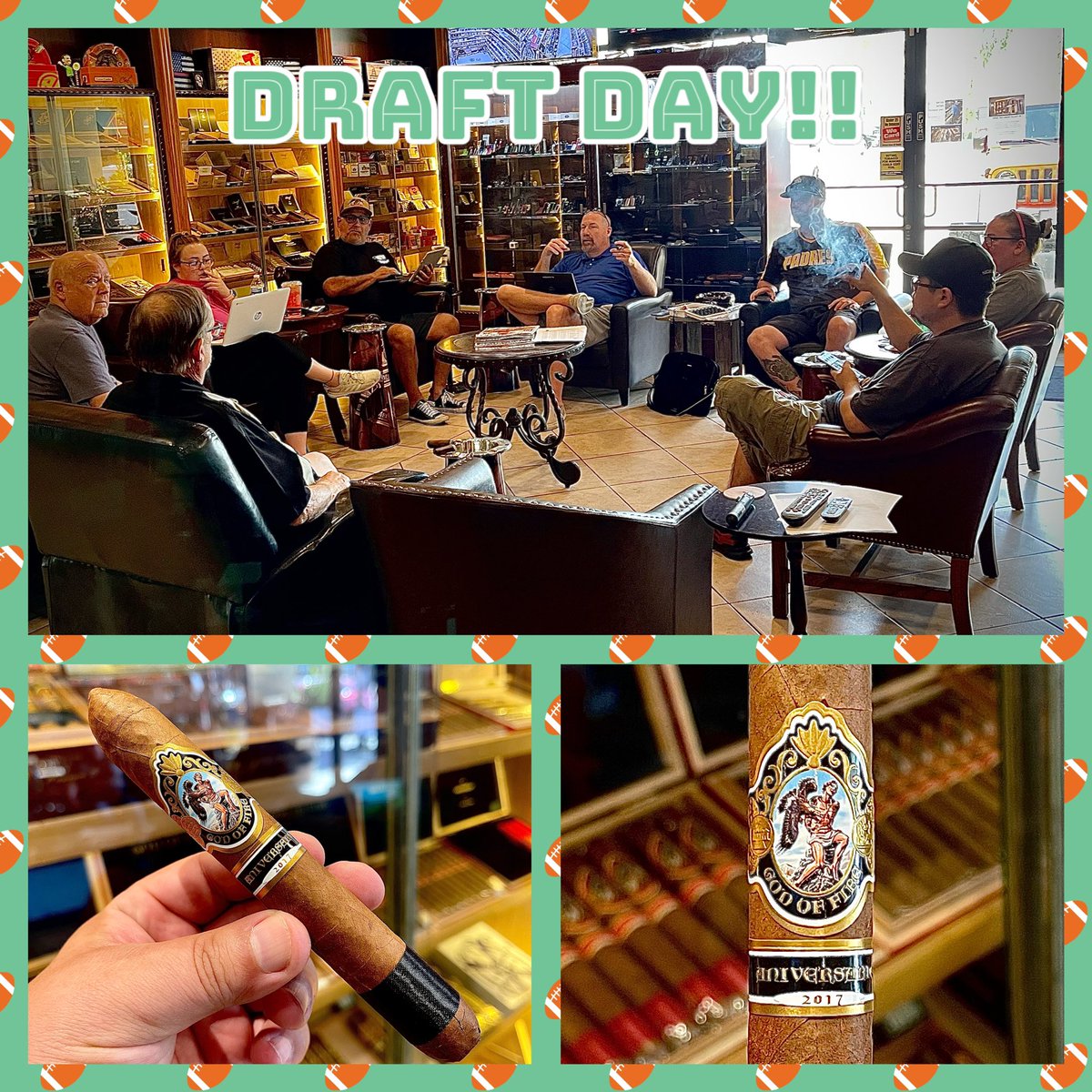 BakersfieldGent's tweet image. Draft Day!!! #cigar #cigars #footballdraft #FantasyFootball #DraftDay #fyp #FYP #fypシ #trend #trending #TrendingNow #popular