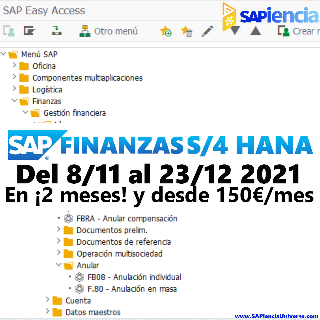 SapienciaUni's tweet photo. Certifícate de SAP FINANZAS ¡desde 150€/mes!💰
Del 8 de noviembre al 23 de diciembre ¡en solo 2 meses!📆
https://t.co/RrX9SkVfbH

#SAP #SAPS4HANA #S4HANA #SAPiencia #SAPFinanzas #ABAP #CursoSAP #CertificacionSAP #MasterSAP #SAPTraining #SAPUniversidad #SAPAcademy https://t.co/Nn0diMqb3D
