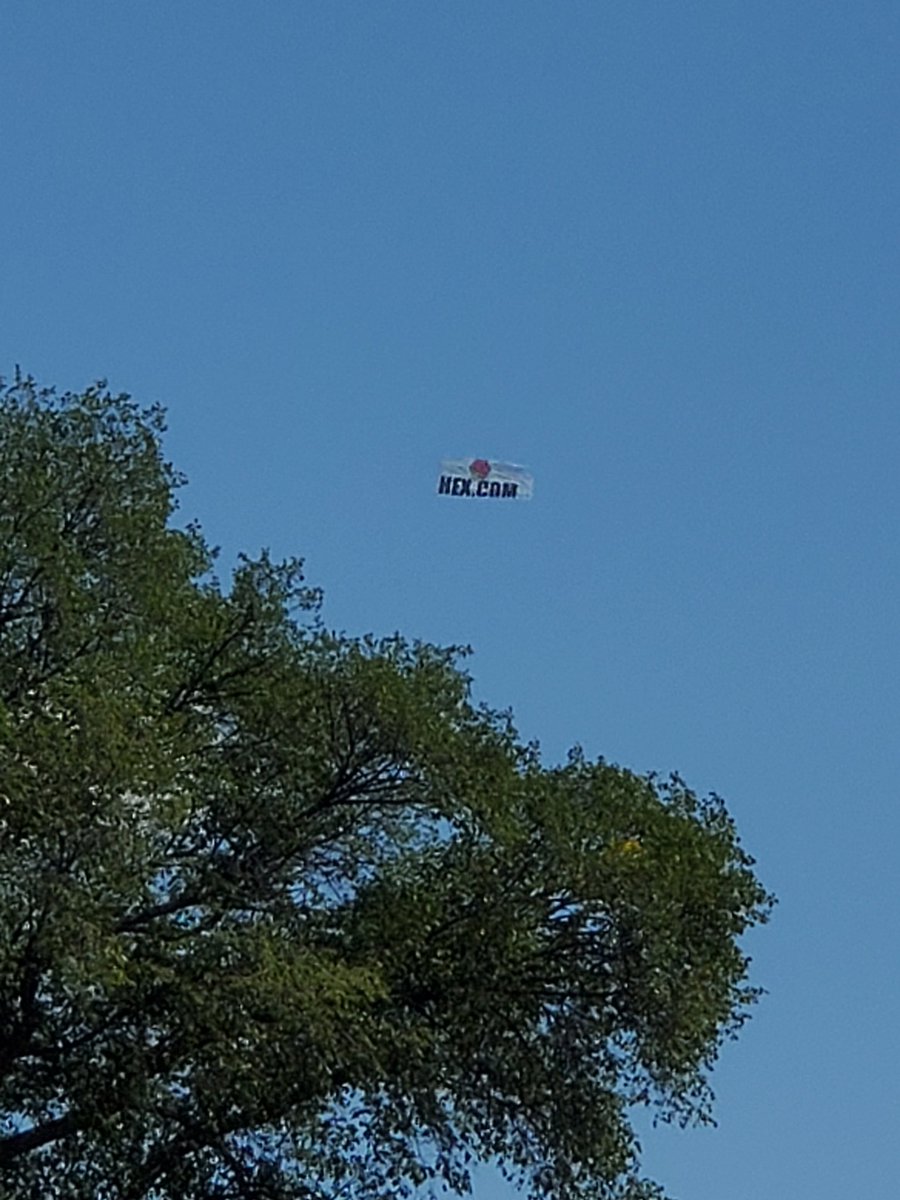 MIKEK9992's tweet photo. @RichardHeartWin 
#Hexicans #mnstatefair 

#Hex flying over the Minnesota State Fair!! https://t.co/PcEfSm6yg8