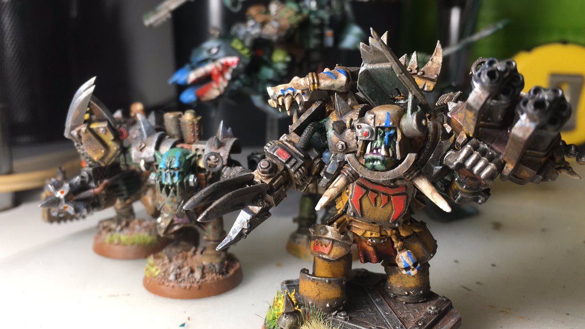 ElConucoDelMago's tweet photo. @WarComTeam Me Orkz and The Dark Angels. https://t.co/EvuQFurvz4