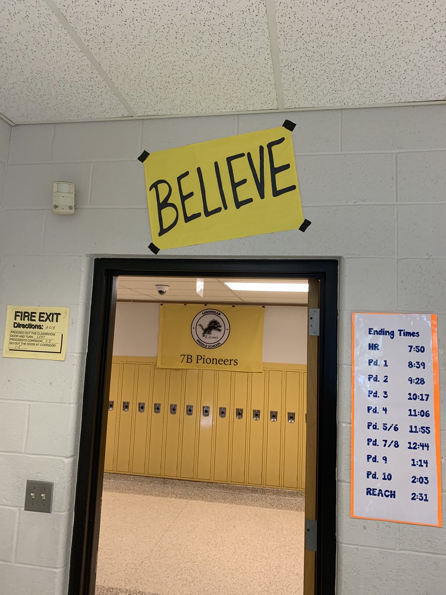 Great first week!!  Building relationships with new students and reconnecting with former students. #lionnation #TeamPioneers
