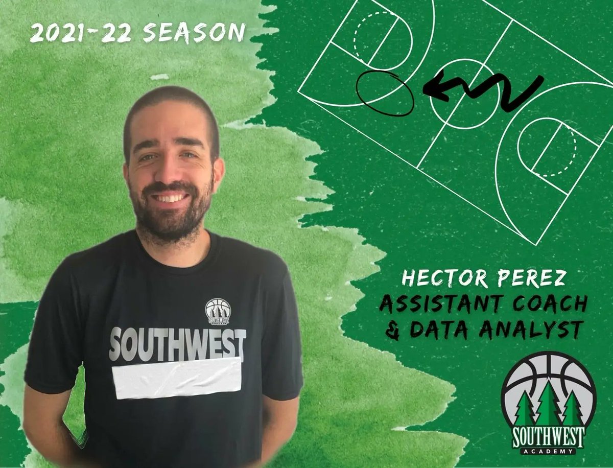 swacademymbb's tweet photo. Excited to announce one of our Assistant Coaches for the 2021-22 Season @hperezcoach from Barcelona 🇪🇸. He has 11 years of coaching experience as a HC/AC. Spent 2 years as an AC in the 1st Regional Division in Barcelona #webuildinghere
@fcbqtecnic @basquetcatala @OntarioSBA https://t.co/jkYzSRzAiy