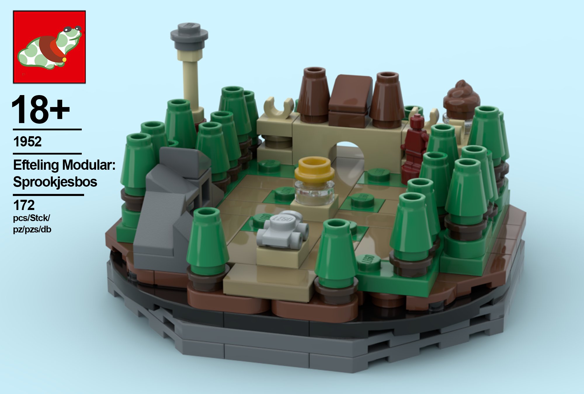 Tom on Twitter: "The sixth Efteling modular set is available! #Efteling #Lego #Sprookjesbos https://t.co/HStpQpb7Er" / Twitter