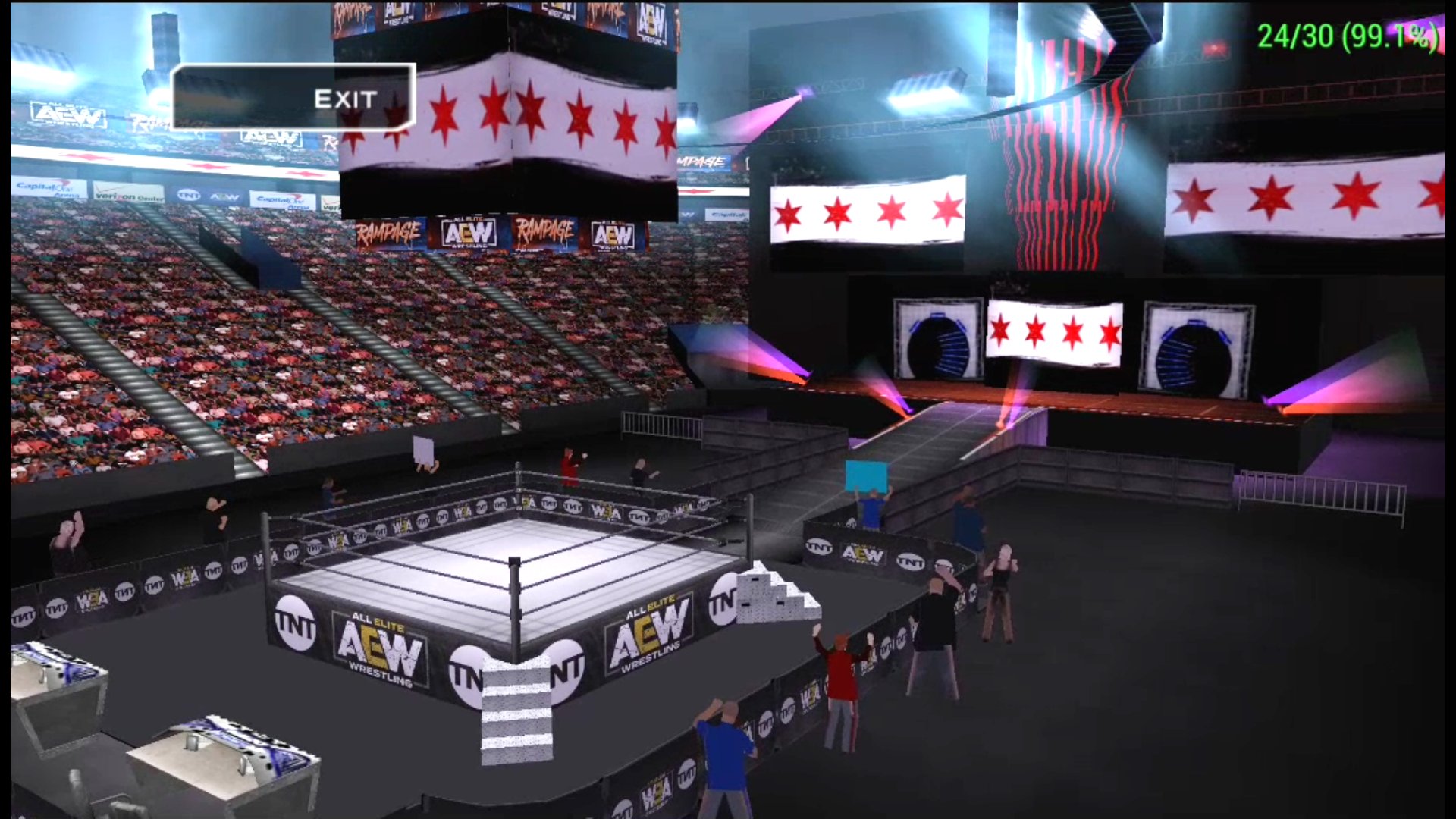 Aew menu theme mod #wwe2k22 #aew #Theme #mod #fyp #foryoupage #fypage