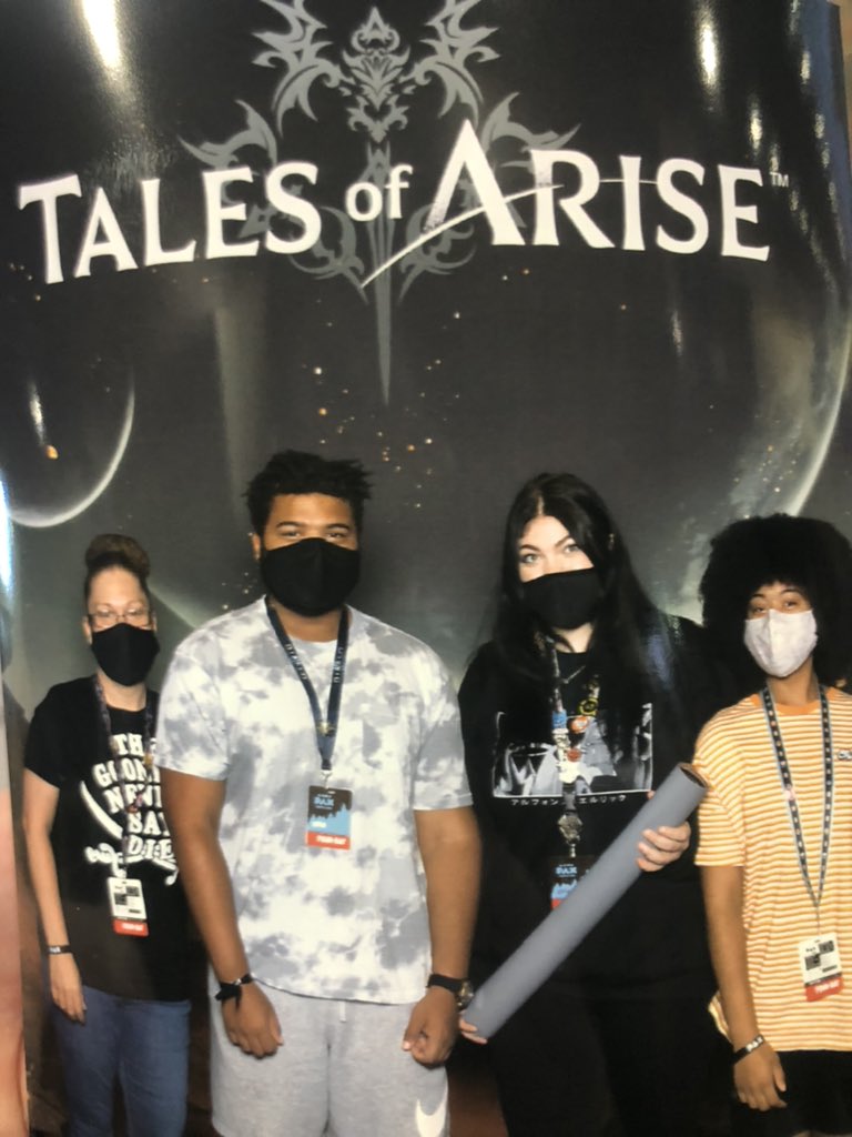 Kailahshay's tweet photo. PAX West 2021 👾🎮 #talesofpaxwest #TalesofArise https://t.co/yMFnst1Jpy