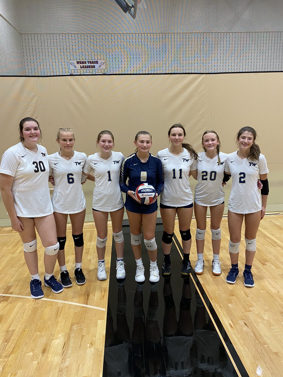 triwestvolley's tweet photo. 🐻🏐C-Team goes 2-2 on the day. Huge progress is being being made every day!  🐻🏐 @triwestsports https://t.co/34XiXMe3Fh