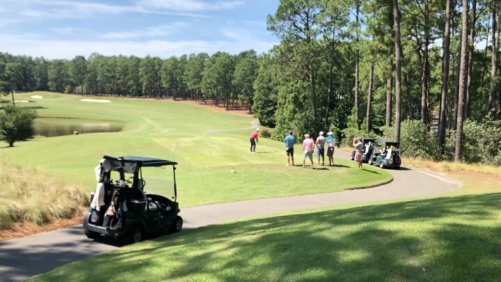 Tied 2-2 going into the Saturday afternoon scramble matches. Match 1 pitts @mattchriscoe and @bradshinn Vs @turtlebackgreens and <a href="/willcarp08/">will</a>. Match 2 is @schwob3 and <a href="/rblairmiller/">Blair Miller</a>  Vs <a href="/frquis/">Randy</a> and @jburger0524. #shotgunbirdies instagr.am/p/CTaOStEJUvp/