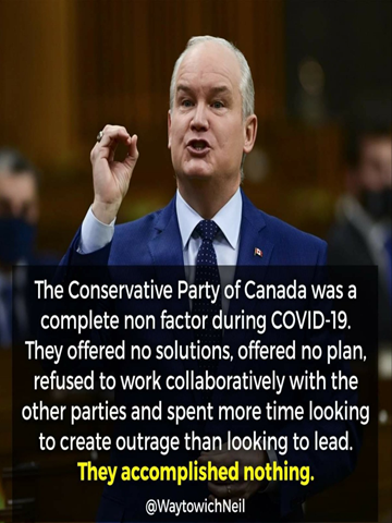 SoMersVick's tweet photo. @erinotoole #DissolveCPC The Harper Party has never served Canada. Never forget that O'Toole was there when our veterans lost their services and he was there when the wheat board was sold, and when the FIPA deal was done behind the backs of Canadians. https://t.co/cbgqWpVp1m