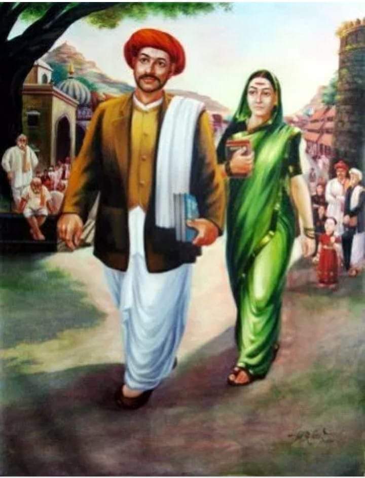 DevprakasMeena's tweet photo. #शिक्षक_दिवस
#ज्योतिबा फुले, #सावित्री बाई फुले ने प्रत्यक्ष-अप्रत्यक्ष रूप से भारत के करोड़ों लोगों के जीवन में शिक्षा का प्रकाश फैलाया, सादर नमन🙏 https://t.co/0mbUKAizox