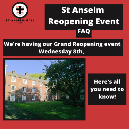 St_Anselm_Hall's tweet photo. Our Grand Reopening is coming up this Wednesday - so here's a little more info about it!
To join us go to: https://t.co/Ll7O41uTZx https://t.co/SdcxAQSOF9