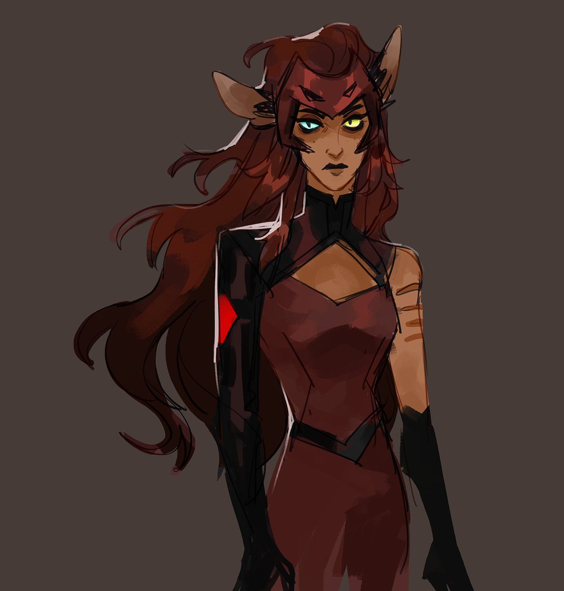 RT @wheatskers: This was to test out a new brush I made but it's been a hot minute since I drew Catra https://t.co/ow9StoV955