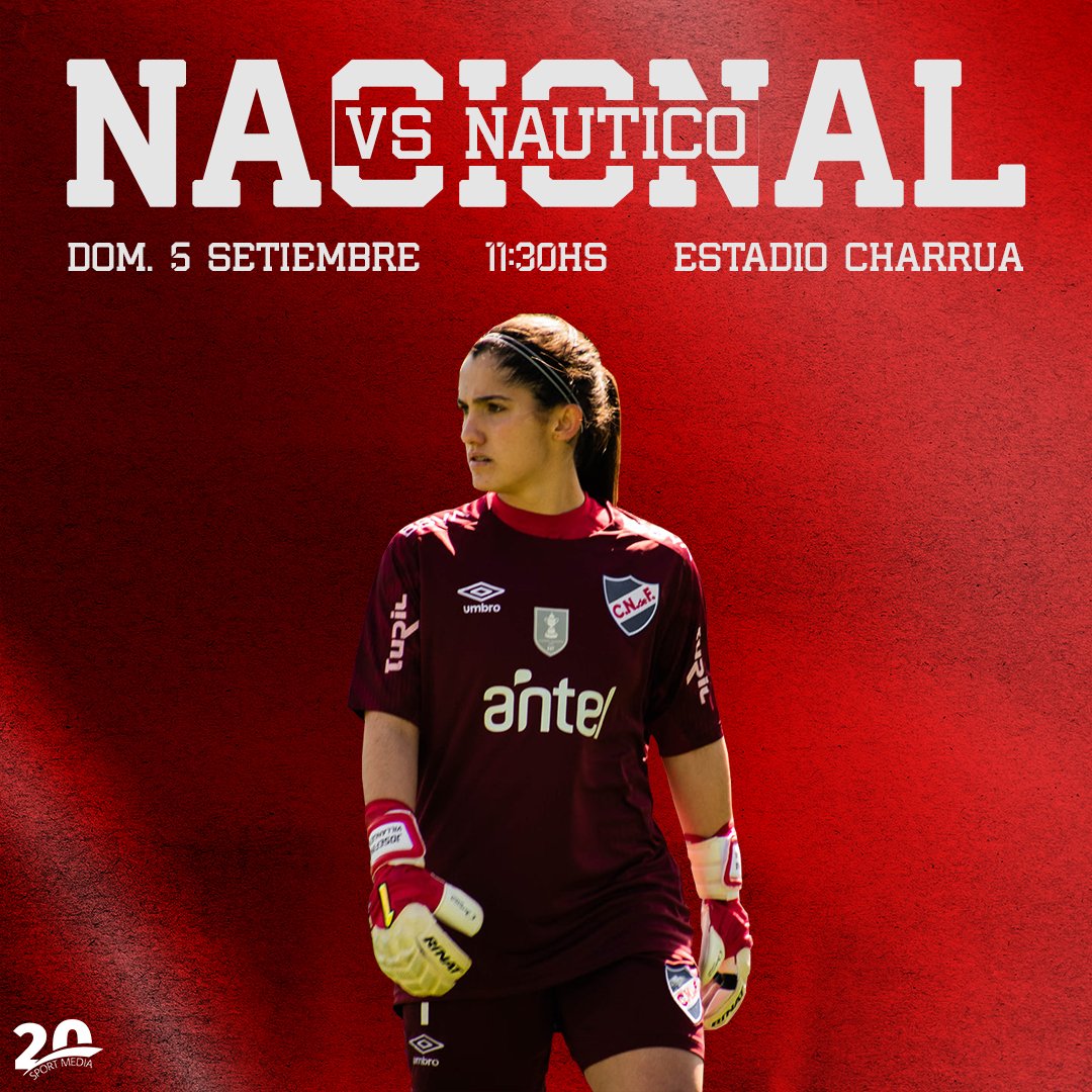20sportmedia_uy's tweet photo. Este domingo vuelve la actividad, este domingo Nacional se enfrentará a Nautico.
El mayor de los éxitos para @J_Villanueva1

foto @CHugaldeF https://t.co/JOlxeb0sIZ
