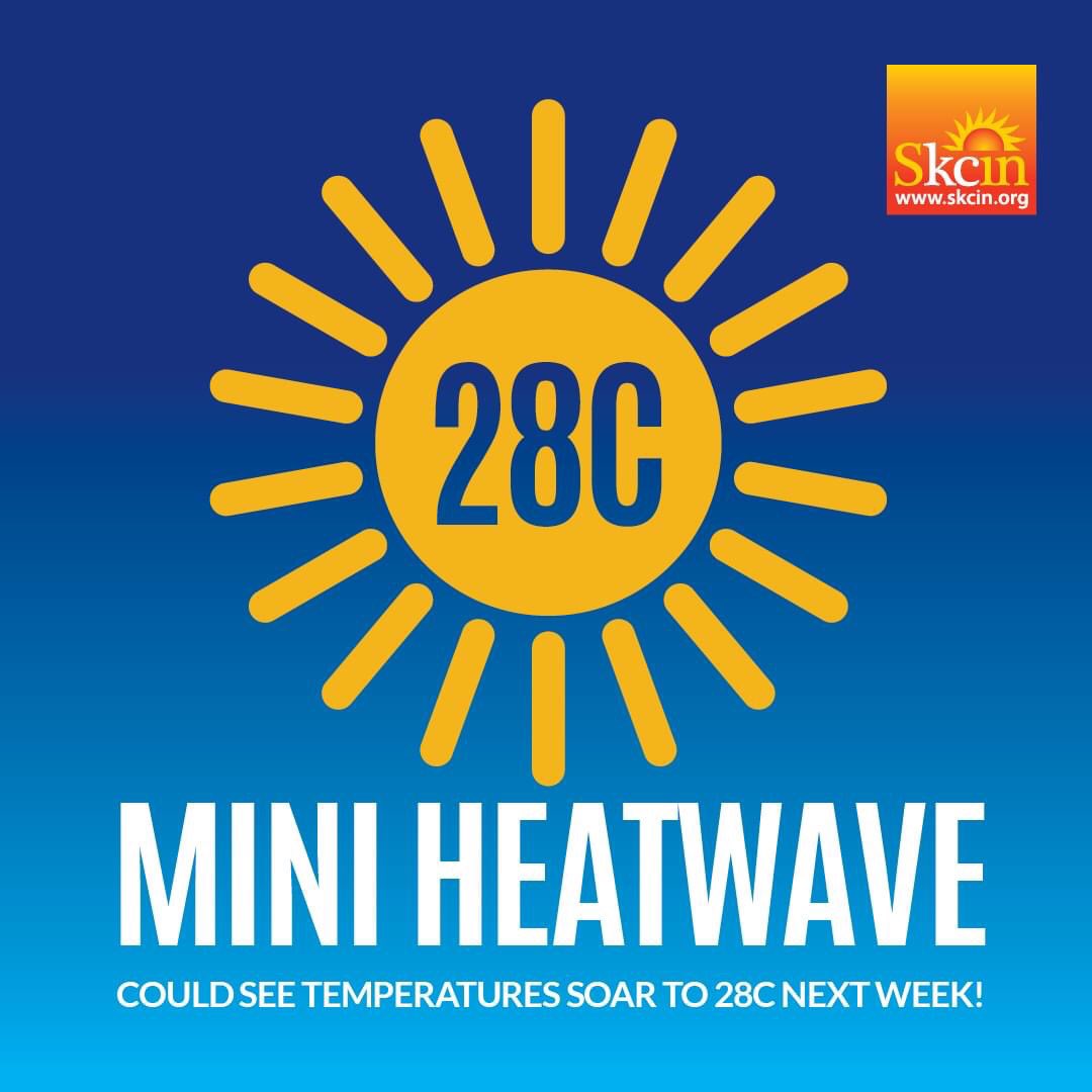 SkcinCharity's tweet image. Make hay while the sun shines folks!
The UK could witness a mini heatwave next week due to the fallout from tropical storm Ida! Apparently, to be classed as an official ‘heatwave’ the weather needs to last a minimum of 3 days, enjoy the last glimpse of summer, safely of course!