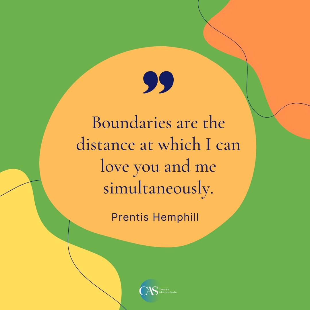 Boundaries are the distance at which I can love you and me simultaneously.”