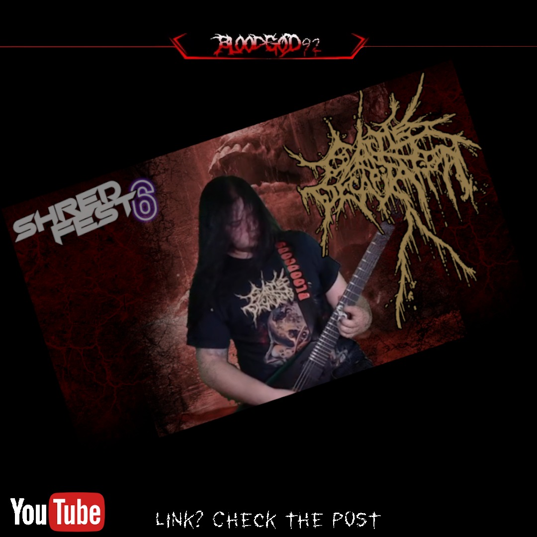 Bloodg0d92's tweet photo. Shredfest was a freakimg blast!🤘

Check out the video if you missed the set.

https://t.co/maN36UgBdX

#cultofbloodgod #metal #metalhead #metalstreamer #deathgrind #deathmetal #guitar #guitarplayer #rocksmith2014 #twitch #twitchstreamer https://t.co/nzT2drLpTh