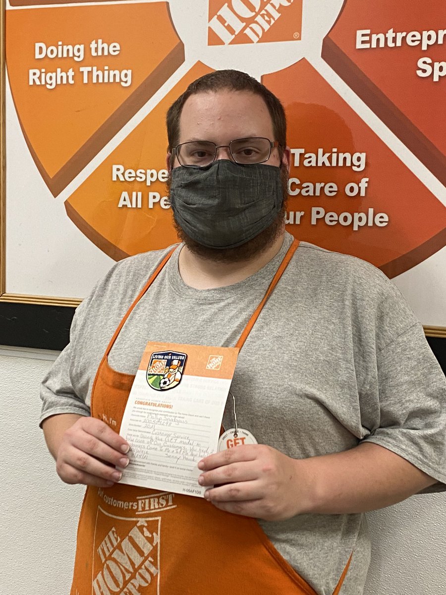 Phillip received his 1st homer for driving the GET program. He had 2 customers reach out to me about how he went above & beyond to help them! Great Job Phillip & keep up the good work! #customerseevice #GET