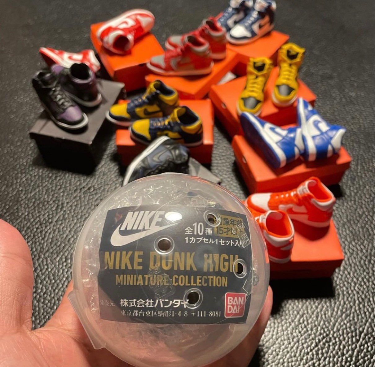 NIKE DUNK  HIGH miniature collection