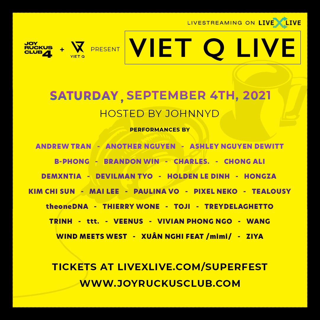 I’ll be performing LIVE (virtually) TONIGHT, 9/4 at 8:55p pst. This is day 9 on <a href="/JoyRuckusClub/">Joy Ruckus Club</a> 4! The largest music festival in the world! Get your tickets &amp; tune in. 

Tickets: livexlive.com/superfest
Streaming only on <a href="/livexlive/">LiveOne</a> 

#mailee #maileemusic #joyruckusclub