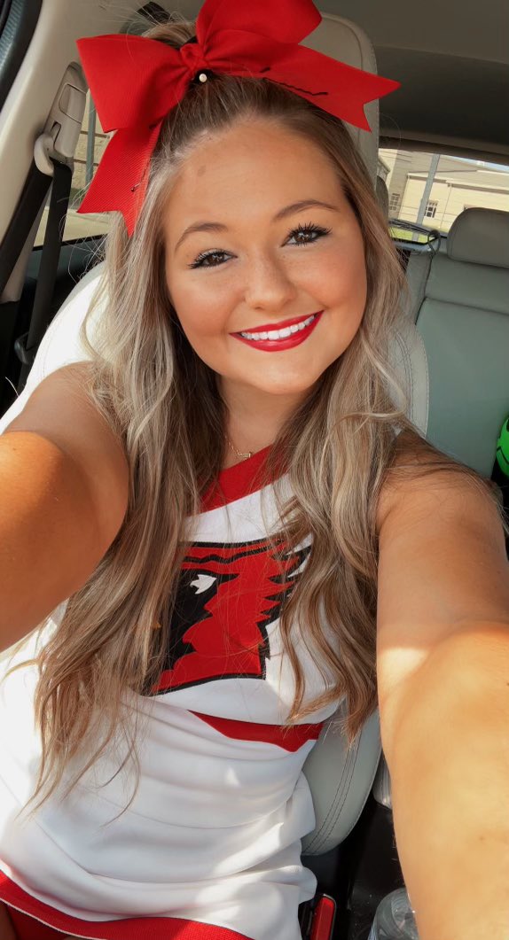 BCHSvcheer's tweet photo. Our Cheerleader of this week is our “Sweetheart” award winner, Senior Kiki Pickard💗 This is Kiki’s 6th year to cheer for BC, 3x All-American, Leadership Staff App. invitee, &amp; All-Star Cheerleader/Cheer Hawaii USA nominee🌺 Congrats, we love you!!! ♥️📣 https://t.co/eEDR4PBLO6