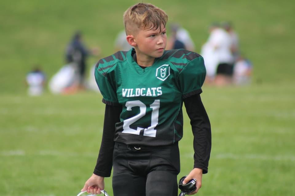 CherisKite's tweet photo. Big team win today! Can’t wait to do it again tomorrow. 💚🖤🏈. #Wildcats https://t.co/qF3jynsDjV