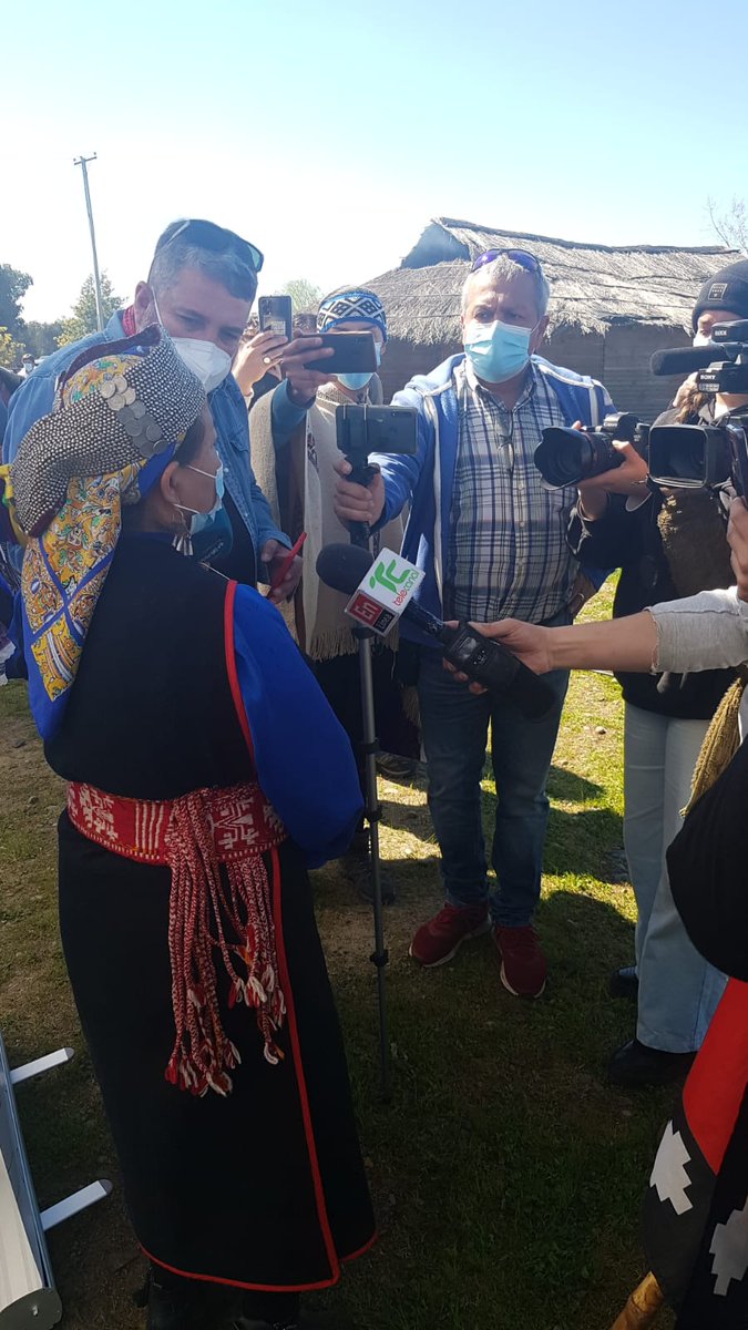 ElisaLoncon's tweet photo. Conmemoración Día internacional d la mujer indígena en Ruka Inche Tañi Mapu de Talca convocado por Parlamento Indígena del Maule, mañum por este encuentro. Además, se realizó la Cuenta Pública descentralizada y nacional a 2 meses de Convención Constitucional Rvme mañum pu lamgen. https://t.co/d53f5fowSu